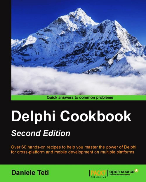 Copertina di Delphi Cookbook Second Edition