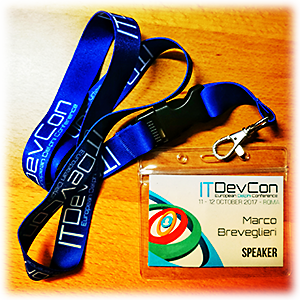 Badge di ITDevCon