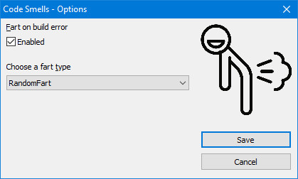 Finestra di configurazione del plugin Delphi
